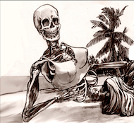 They're Visiting Me in the Middle of the Night and Replacing My Bones