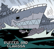 Puffer and Clarissa